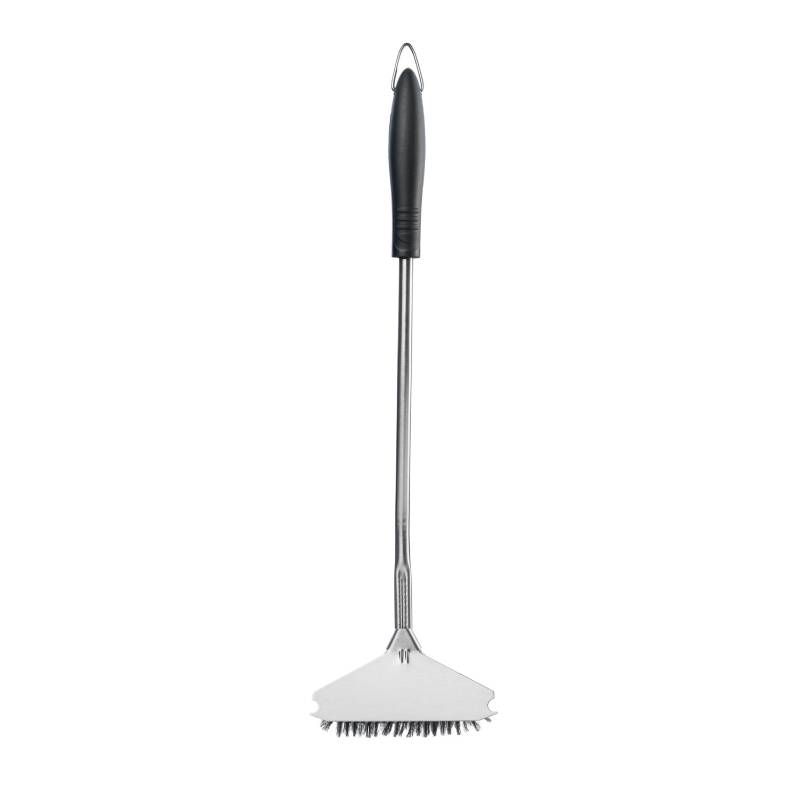 Forneza Pizza Oven Brush With Scraper - 57cm. - anydaydirect
