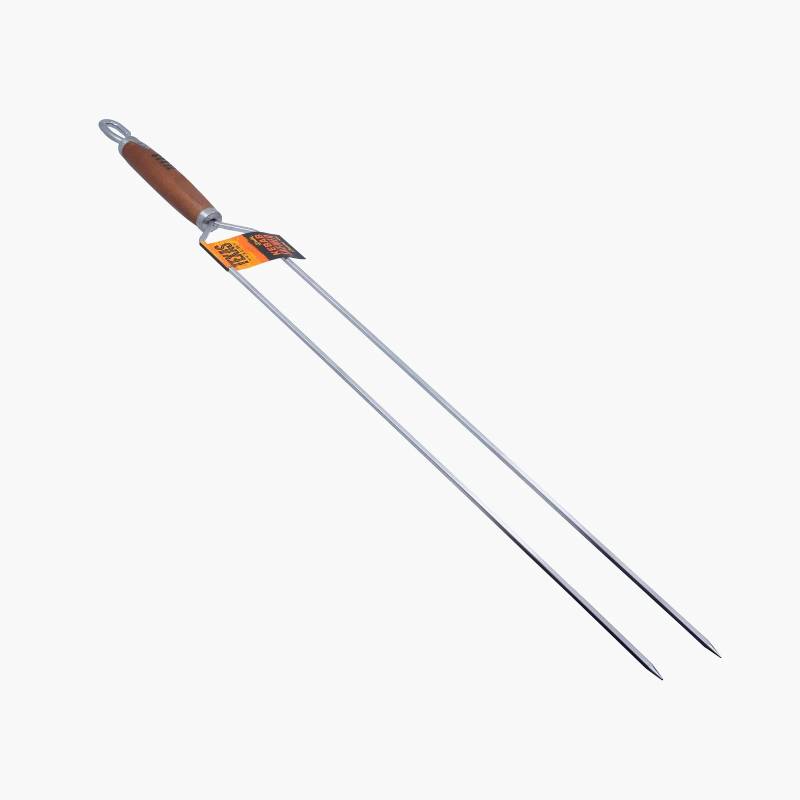 Texas Club Double-Skewer with handle, 70 cm. - anydaydirect