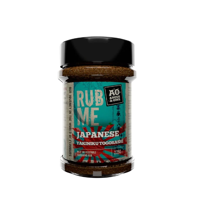 Angus &amp; Oink Japanese Togorashi BBQ Rub - anydaydirect