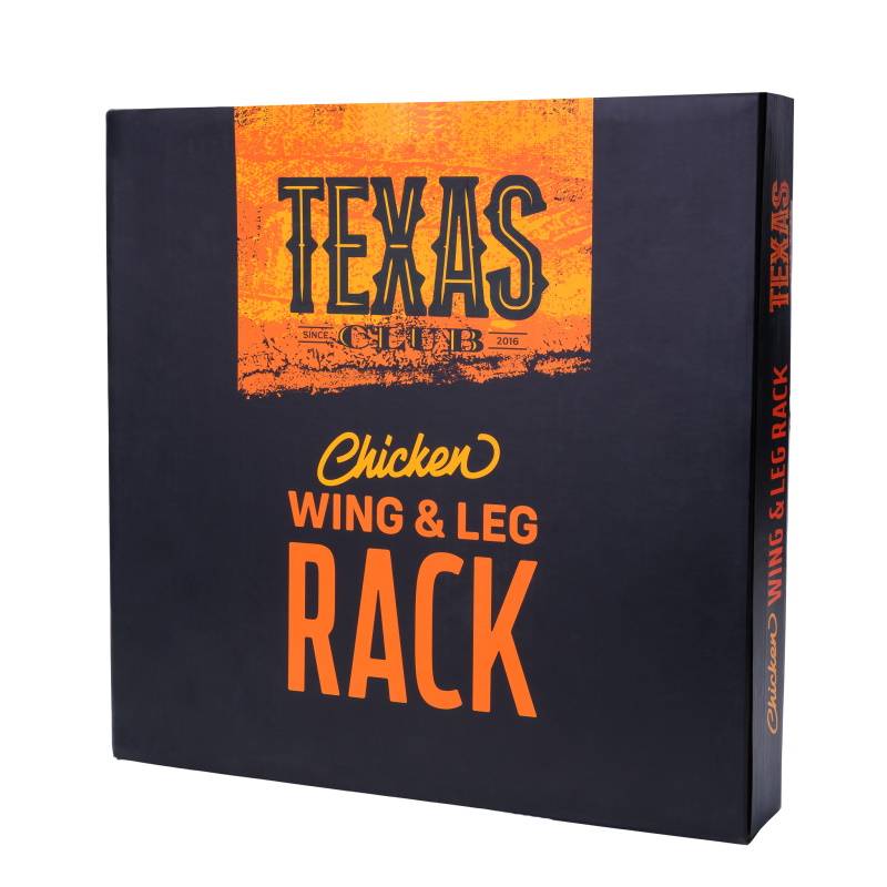 Texas Club Chicken Wing And Leg Rack - anydaydirect