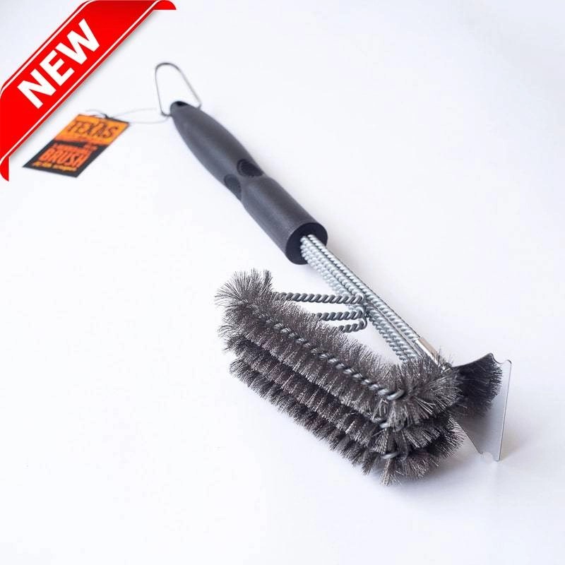 Texas Club Brush with scraper, 44 cm - anydaydirect