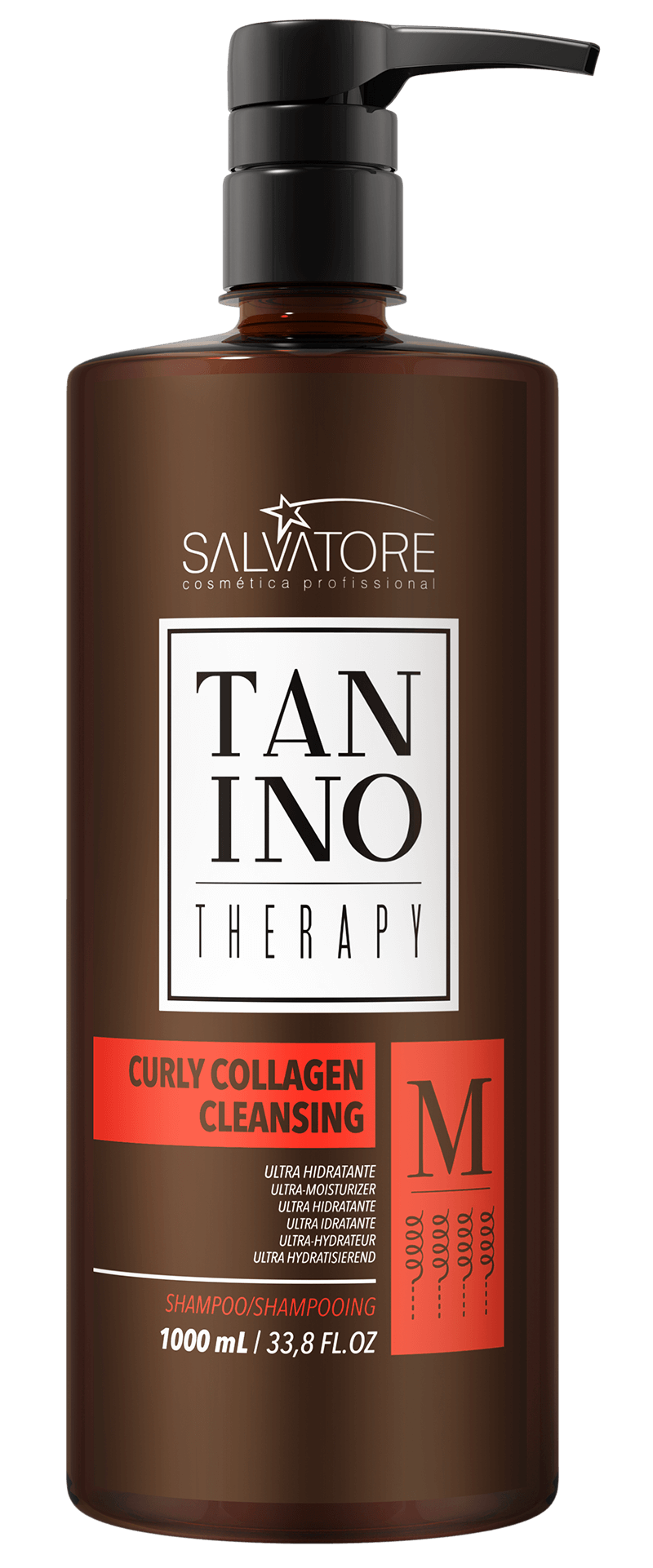 SALVATORE - M Curly Collagen, Shampoo 1L - anydaydirect