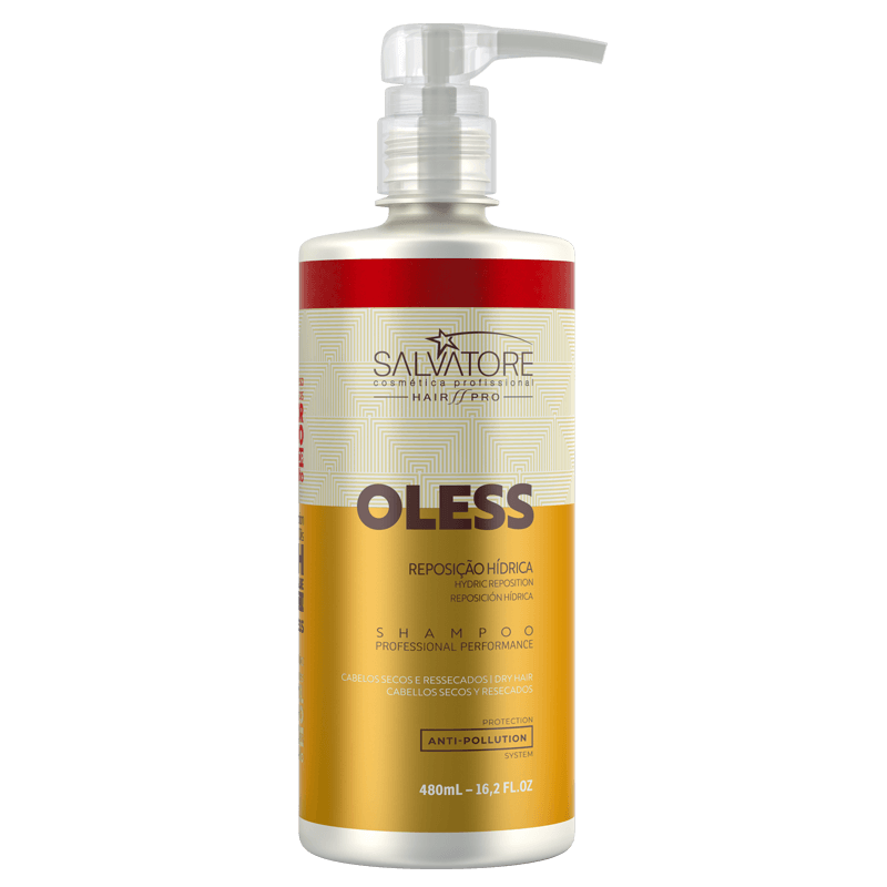 SALVATORE - Oless Hair Pro, Shampoo 480ml - anydaydirect