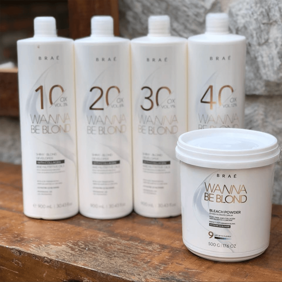 BRAE - 40/OX Blond Developer, Vol. 12% 900ml - anydaydirect