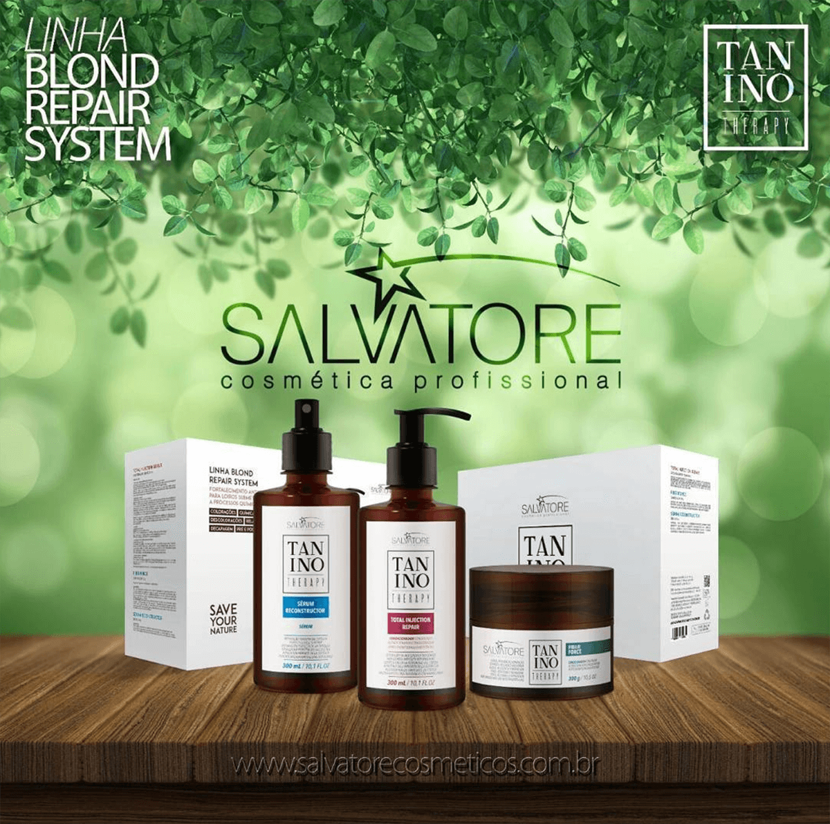 SALVATORE - Blond Repair System Kit 300 Ml - anydaydirect