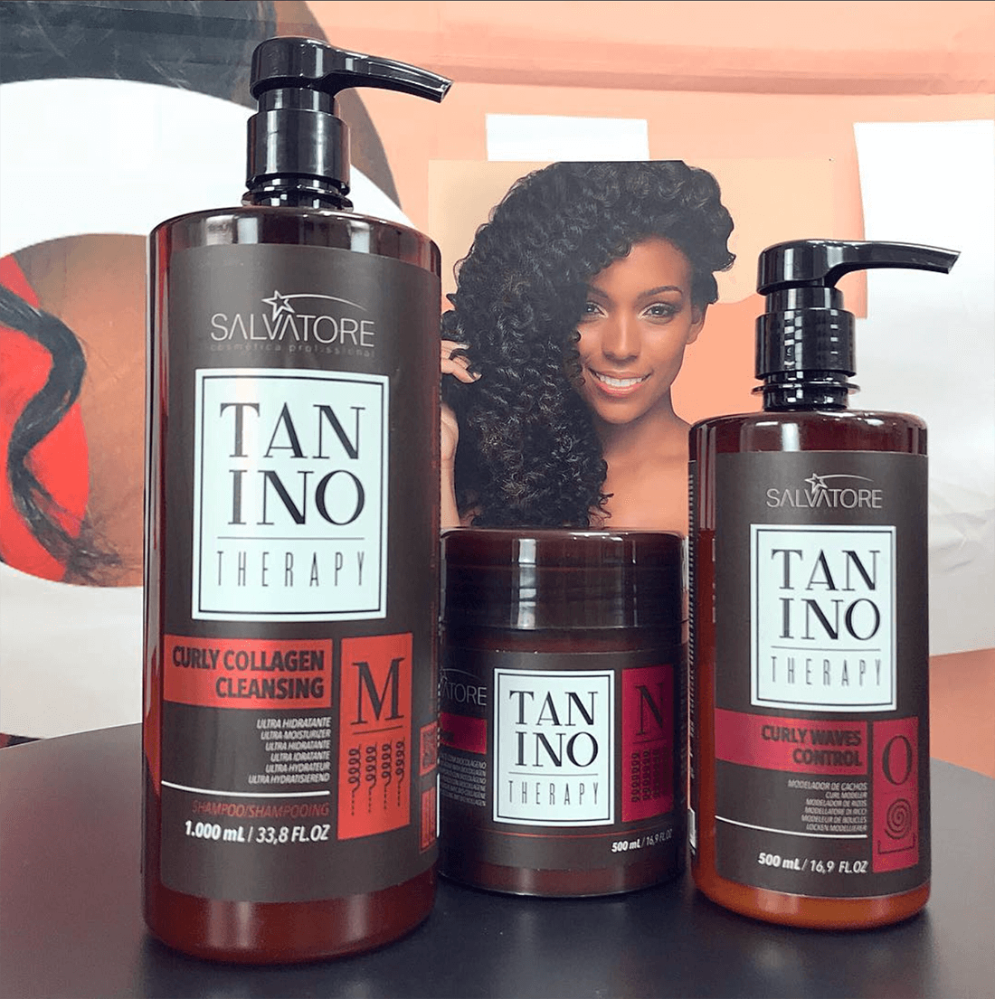 SALVATORE - M Curly Collagen, Shampoo 1L - anydaydirect