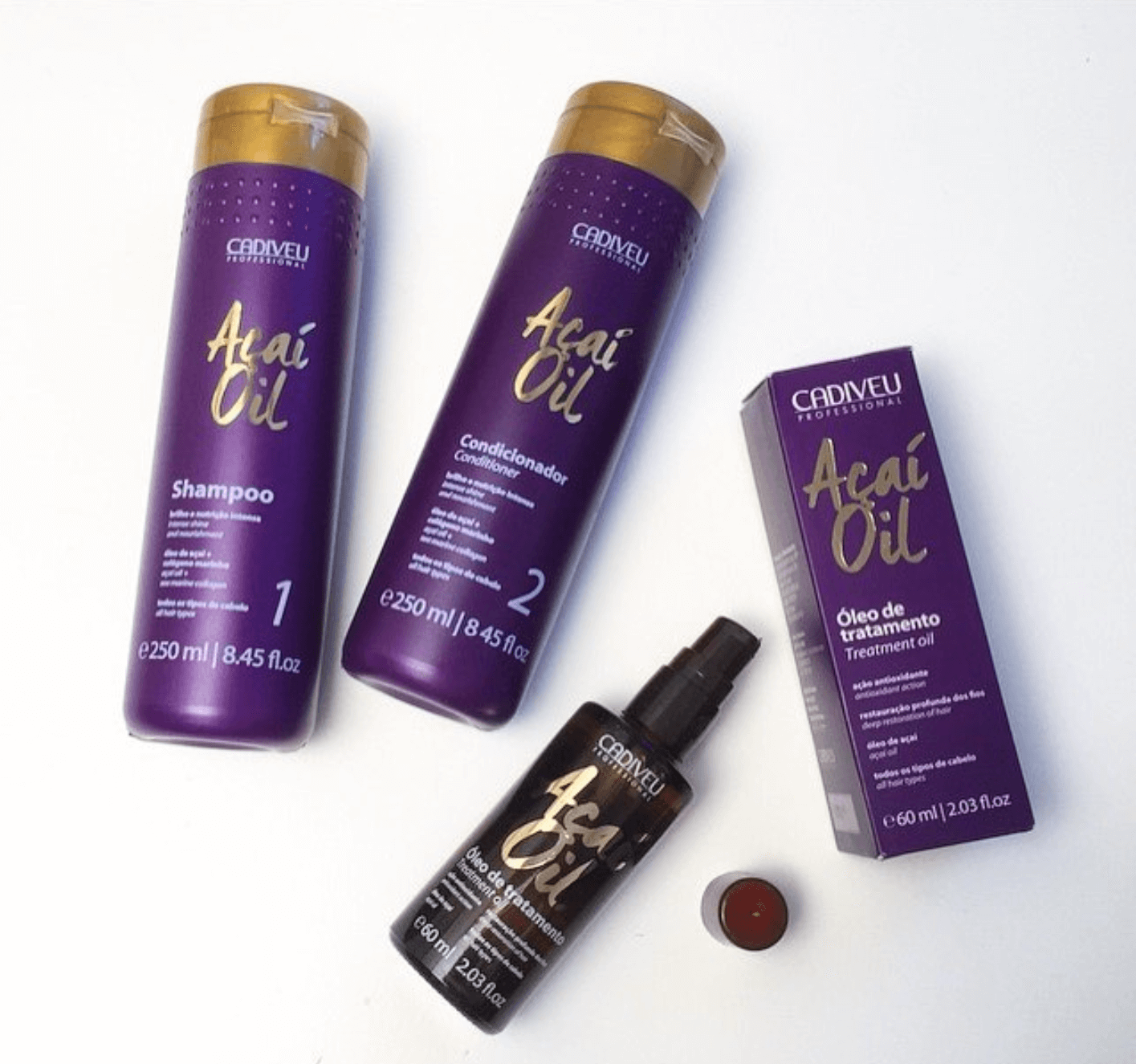 CADIVEU - Acai Oil, Kit Home Care 250ml - anydaydirect