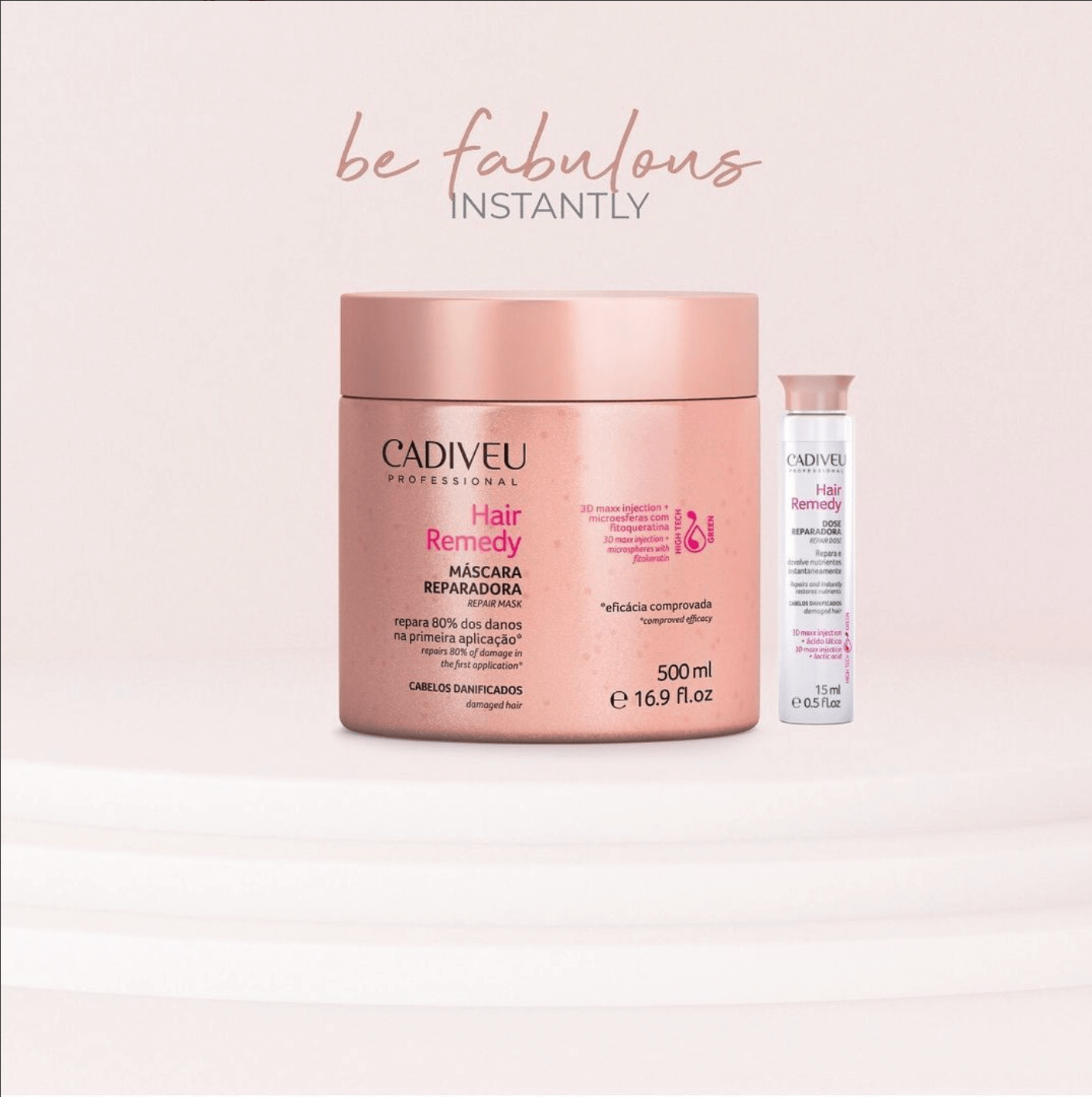 CADIVEU - Hair Remedy, Mask 500g - anydaydirect