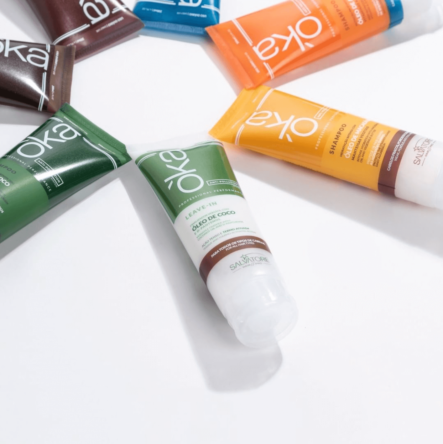 SALVATORE - OKA Coconut Oil, Leave In 150ml - anydaydirect