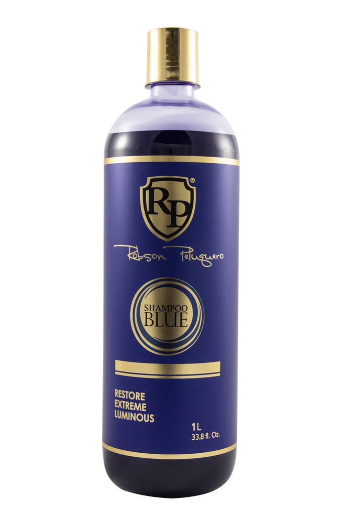 Robson Peluquero Toning Shampoo Blue - 1L - anydaydirect