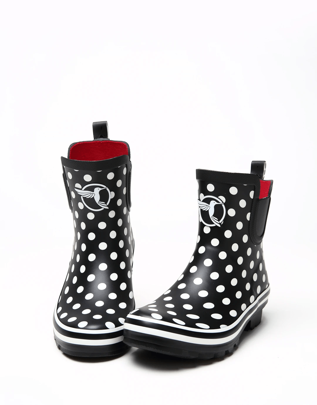 Evercreatures  Black Polka Meadow Wellies - anydaydirect