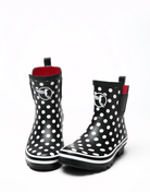 Evercreatures  Black Polka Meadow Wellies - anydaydirect