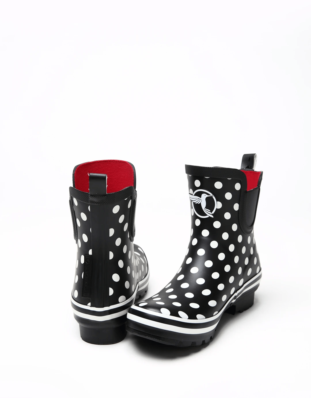 Evercreatures  Black Polka Meadow Wellies - anydaydirect