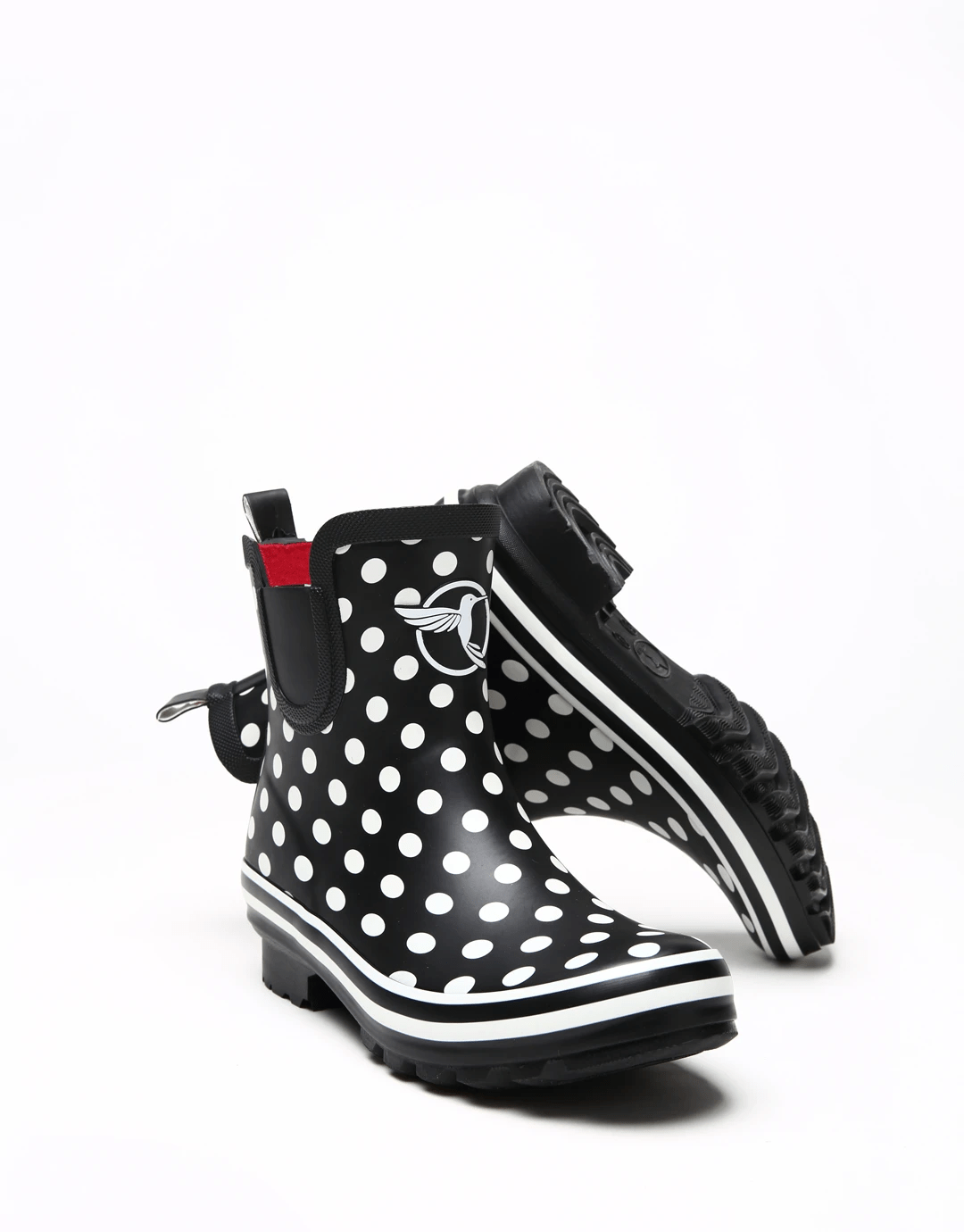 Evercreatures  Black Polka Meadow Wellies - anydaydirect