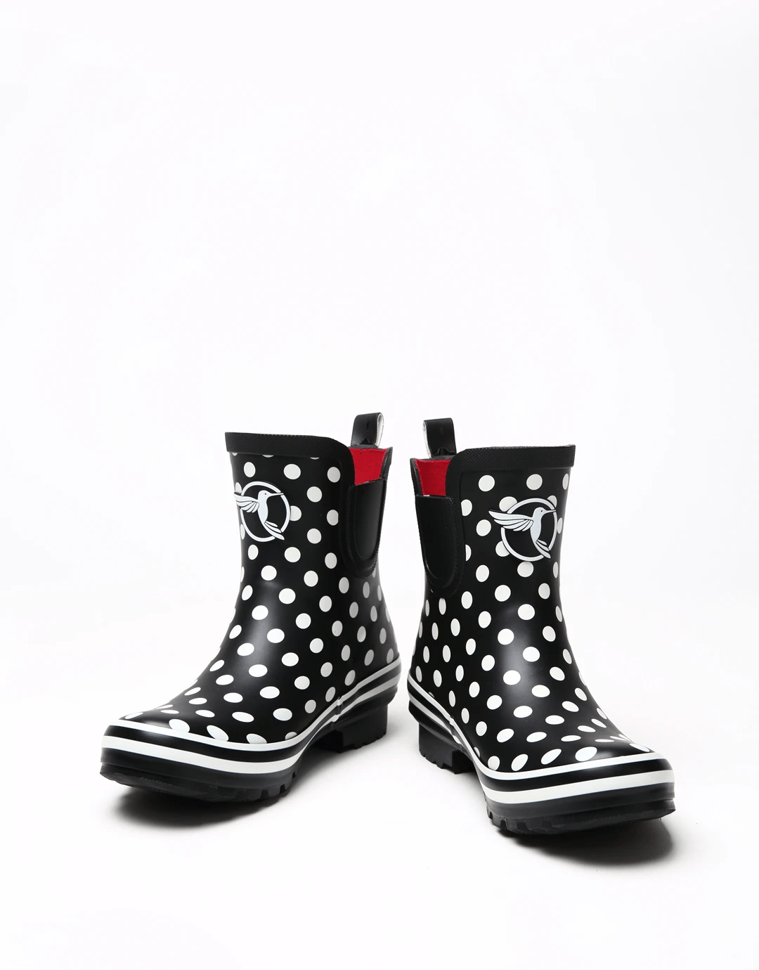 Evercreatures  Black Polka Meadow Wellies - anydaydirect