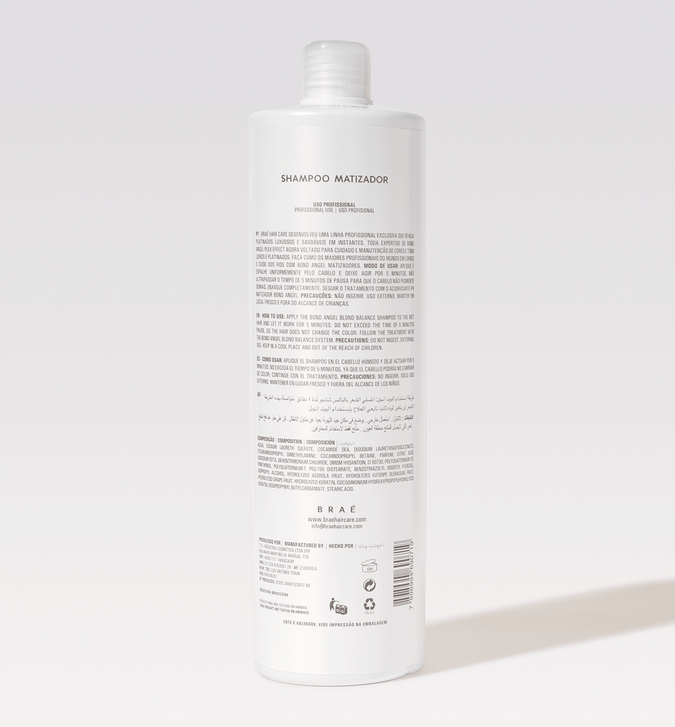BRAE - Toning Shampoo, Professional 1L - anydaydirect