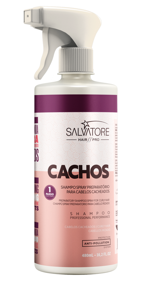 Salvatore - Curl Spray Shampoo 480ml - anydaydirect