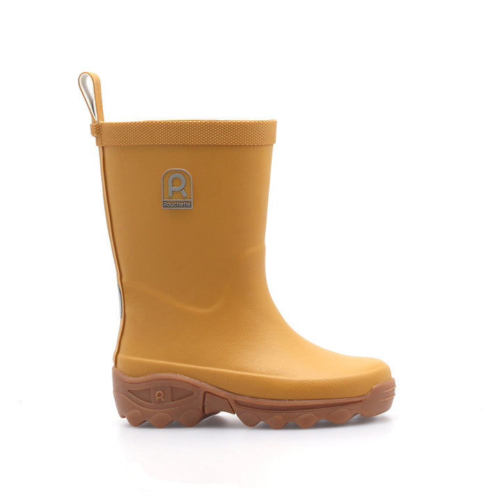 Rouchette Clean Kids Boot - Mustard - anydaydirect
