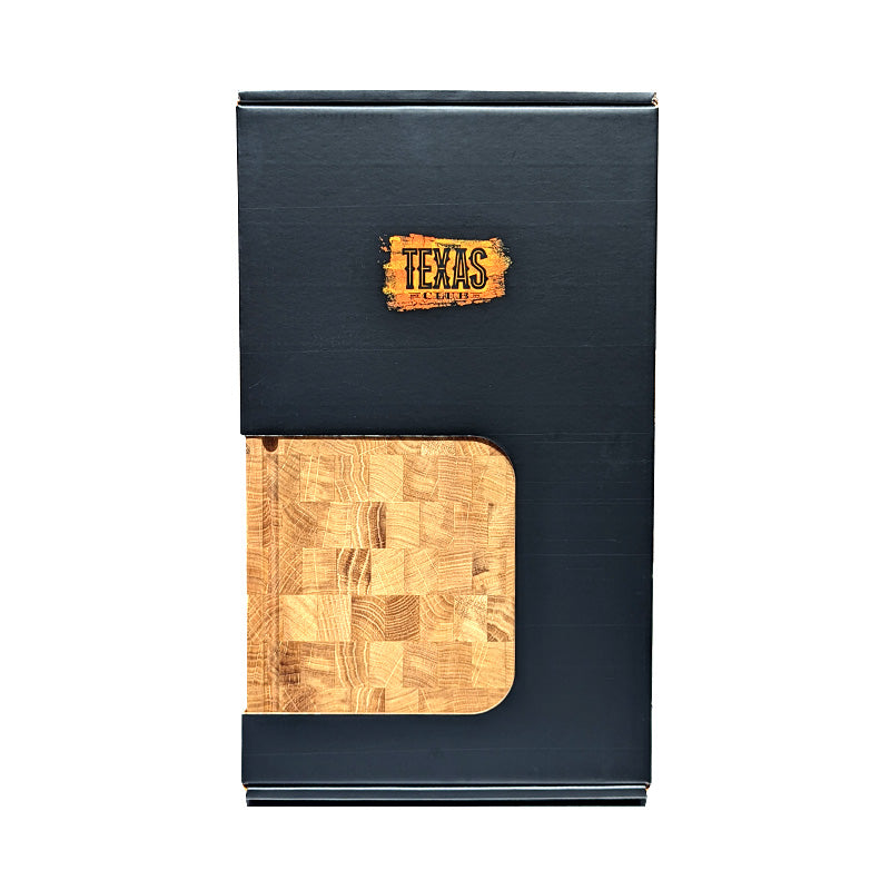 Texas Club Oak Chopping Board 40cm. - anydaydirect