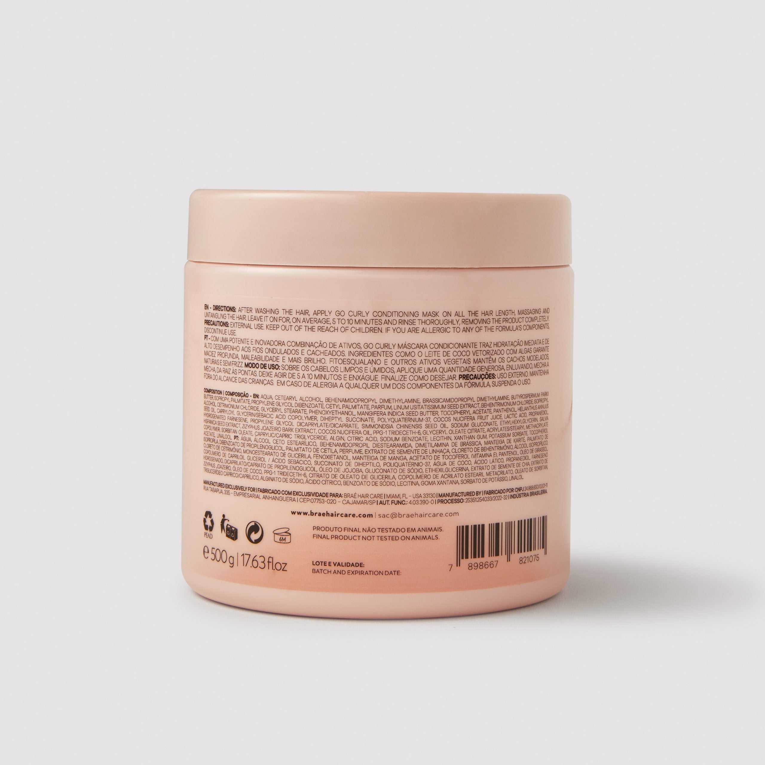 BRAE - Go Curly Mask 500g - anydaydirect