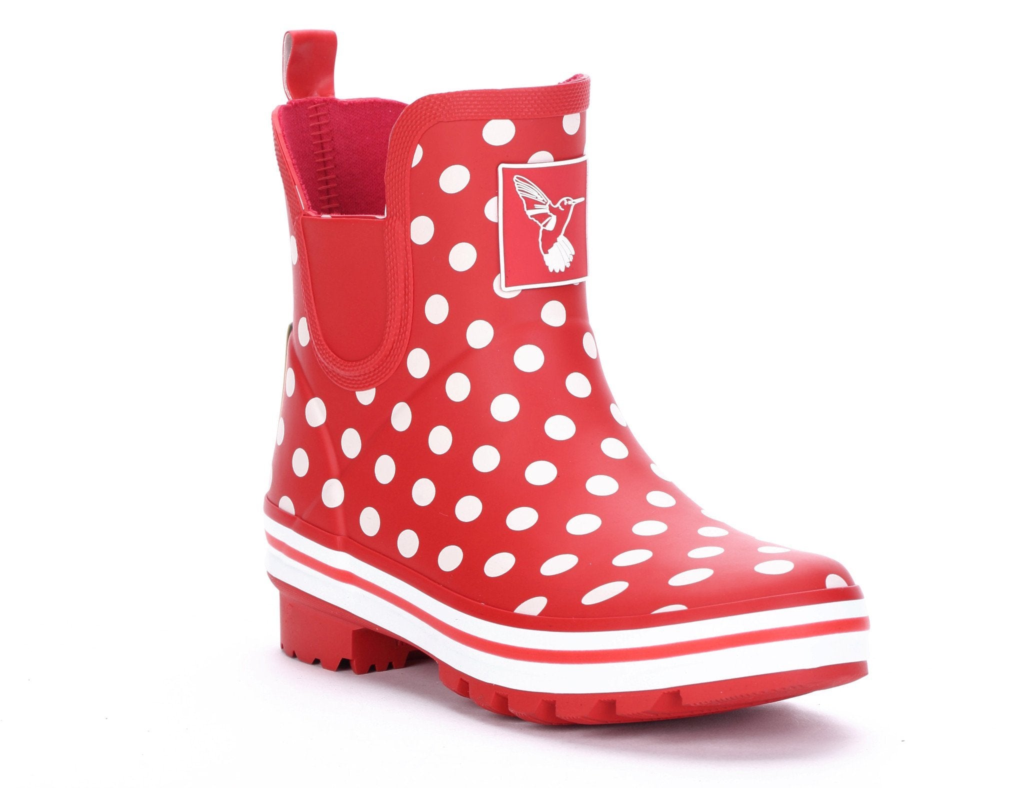 Evercreatures Polka Dot Meadow Ankle Wellies - anydaydirect