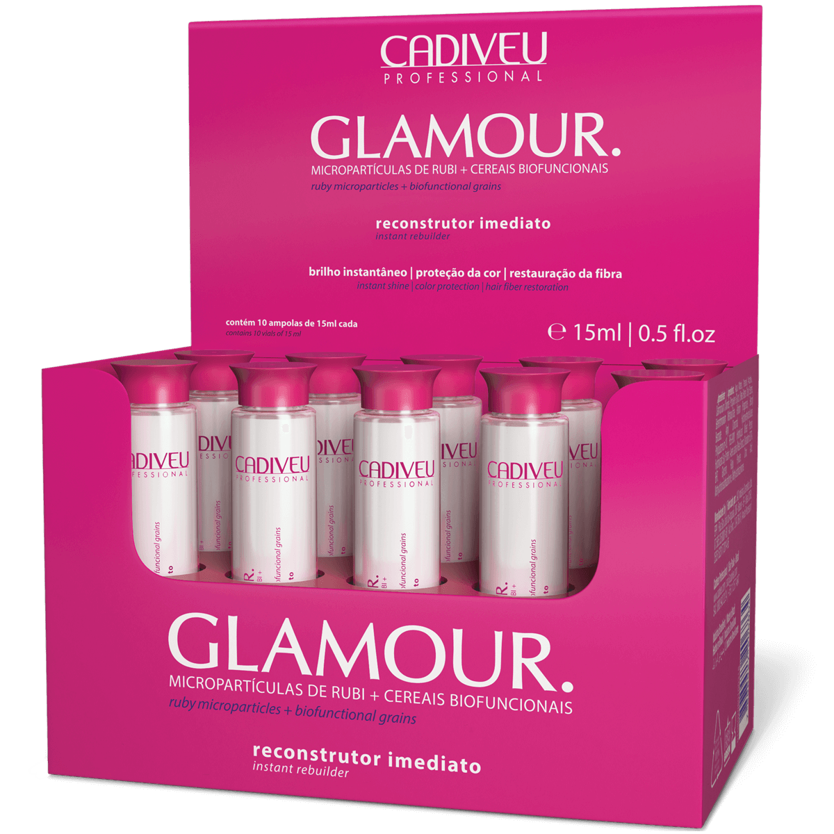 CADIVEU - Glamour Instant Rebuilder, Unit 15ml - anydaydirect