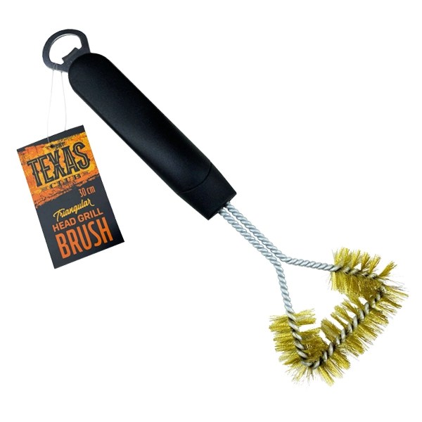 Texas club grill grate cleaning brush, 30 cm - anydaydirect