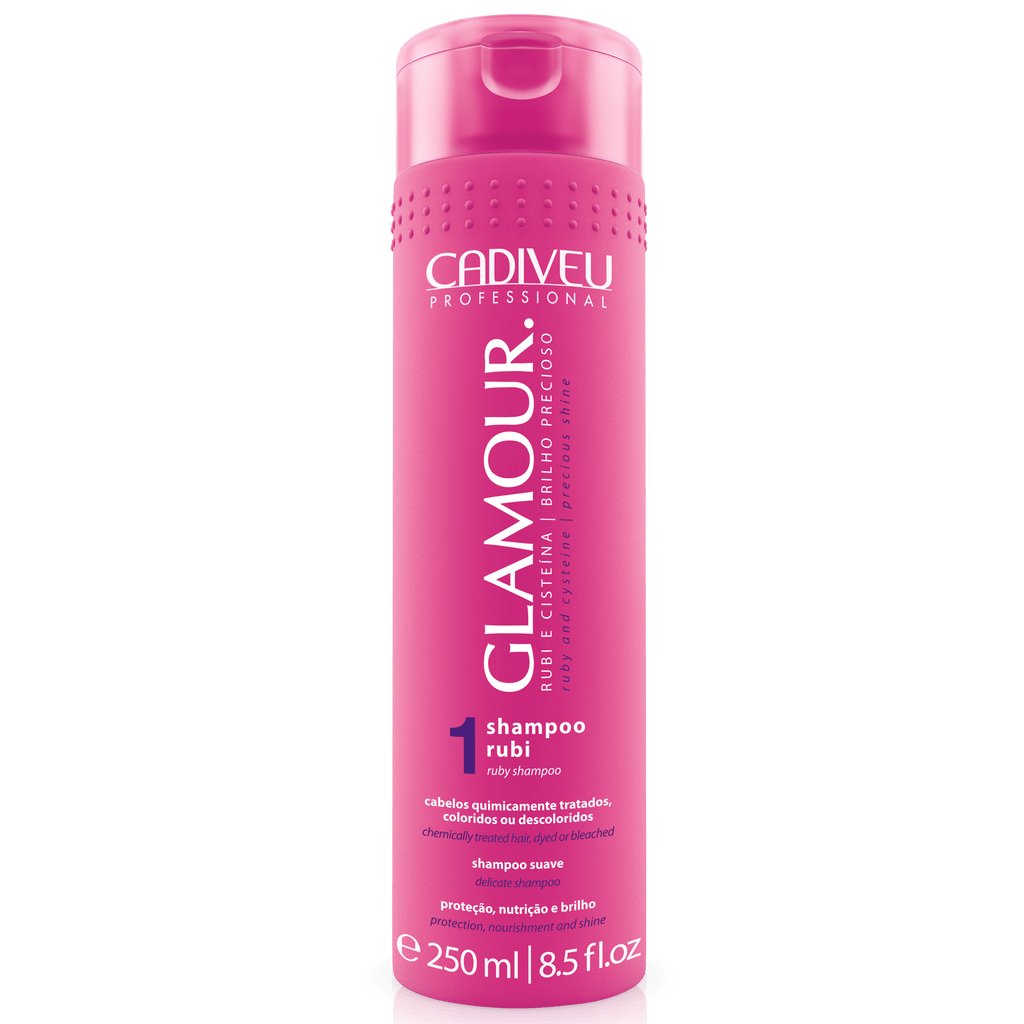 CADIVEU - Glamour Ruby, Shampoo 250ml - anydaydirect
