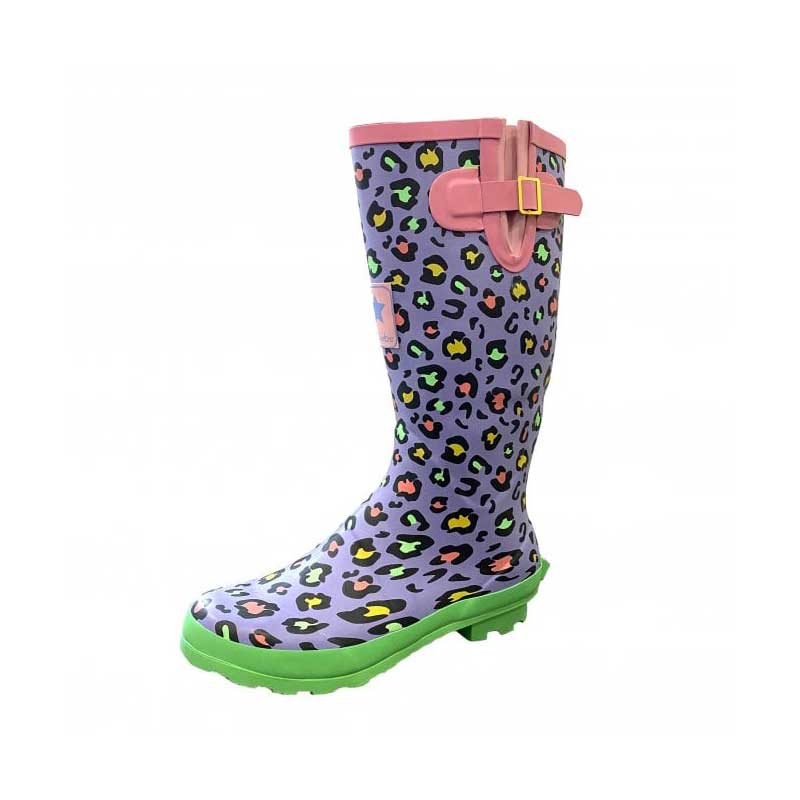 Leopard Print Tall Printed Wellies - anydaydirect