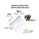 Rouchette Clean Land Ankle Boot - Khaki - anydaydirect