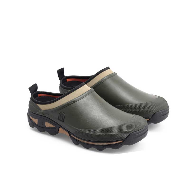 Rouchette Clean Land Clog - Khaki - anydaydirect