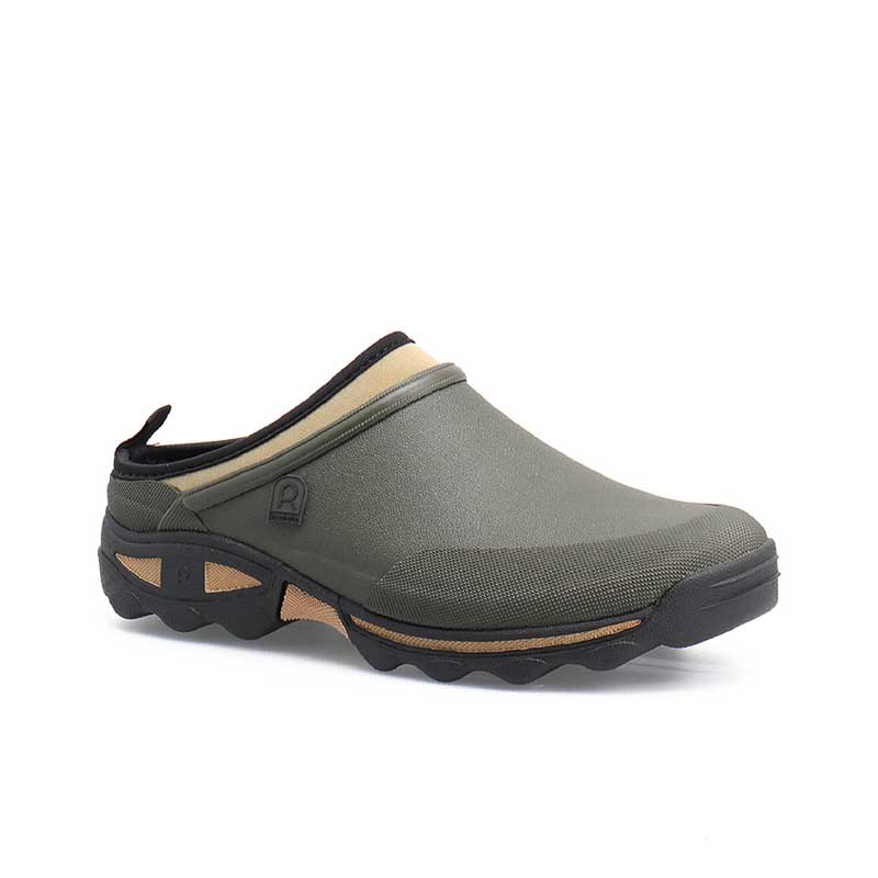 Rouchette Clean Land Clog - Khaki - anydaydirect