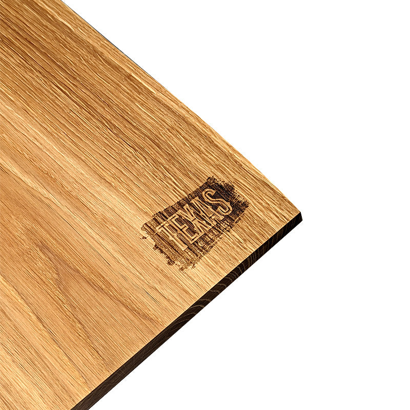 Texas Club Oak Chopping Board 40cm. - anydaydirect