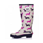 Sausage Dog Tall Printed Wellies - anydaydirect