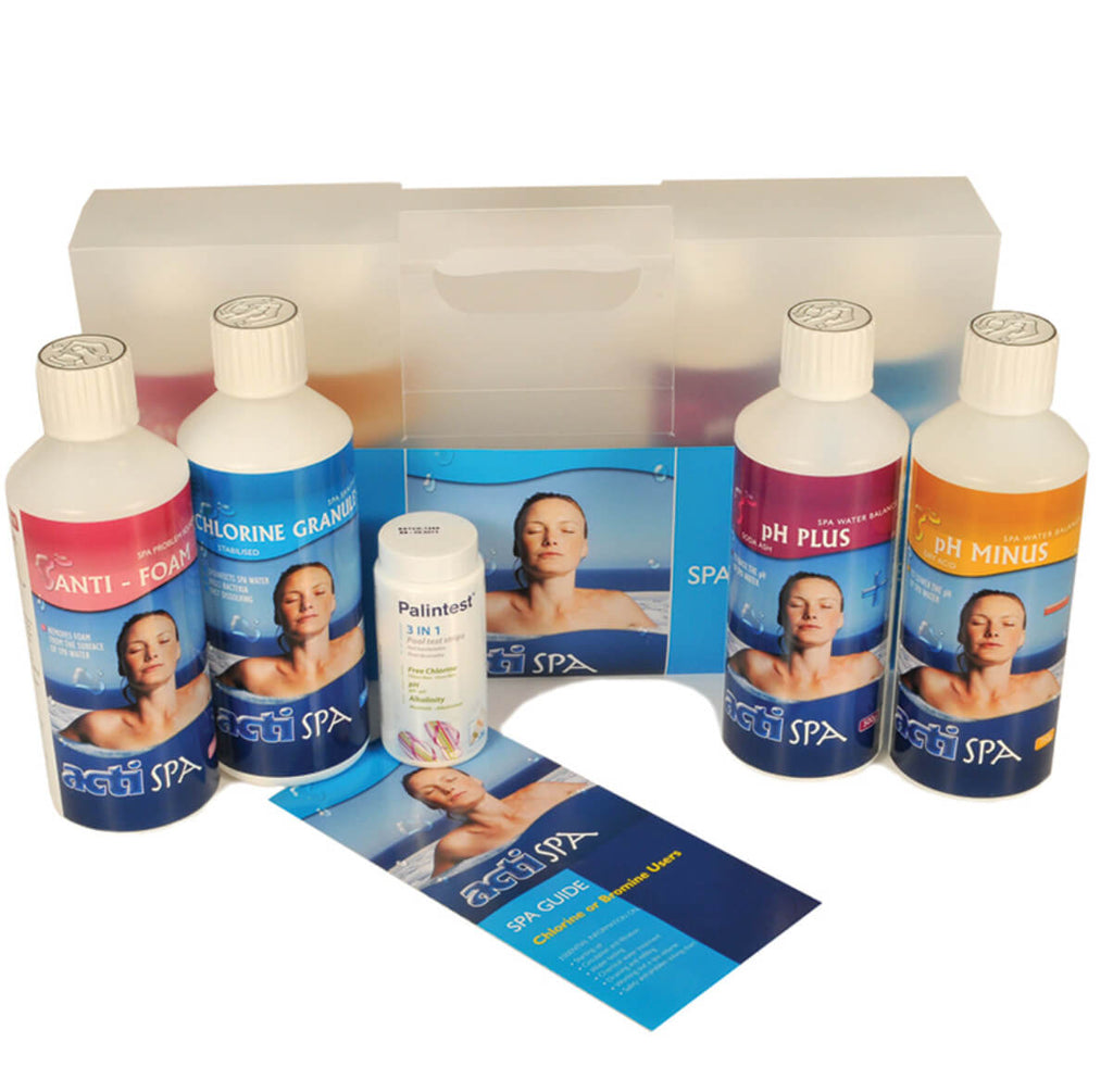 Acti Spa Hot Tub Water Care Chemical Starter Kit
 
 