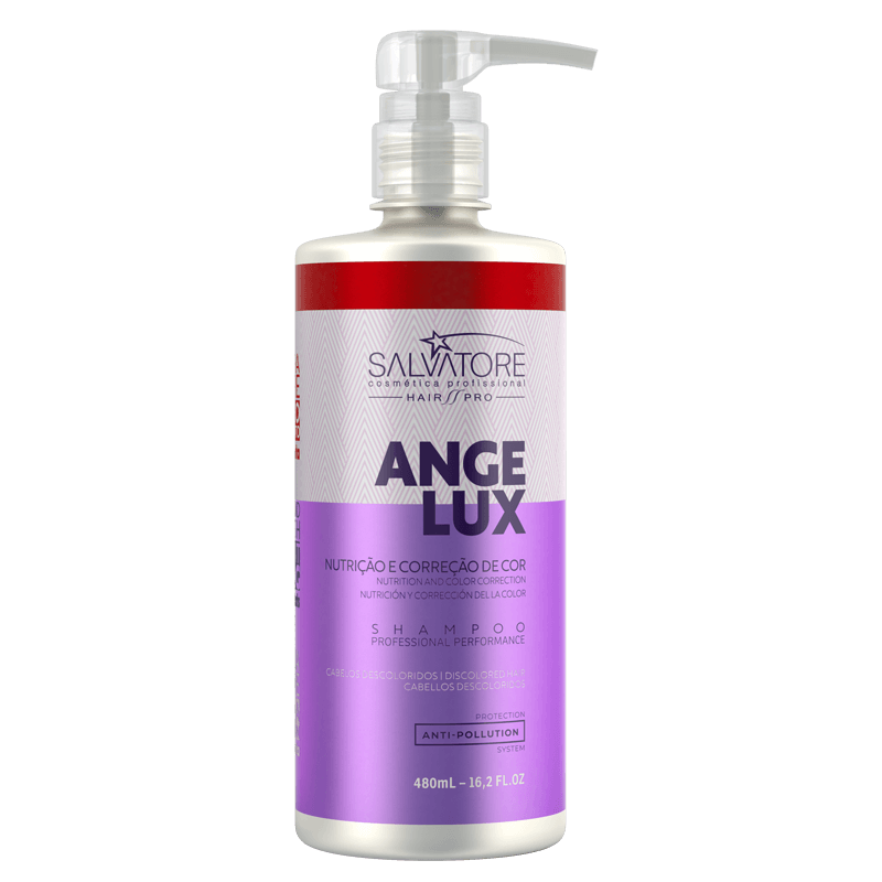 SALVATORE - Ange Lux Hair Pro, Shampoo 480ml - anydaydirect