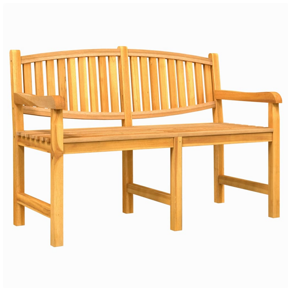 vidaXL Garden Bench 149.5x60x90 cm Solid Teak Wood - anydaydirect