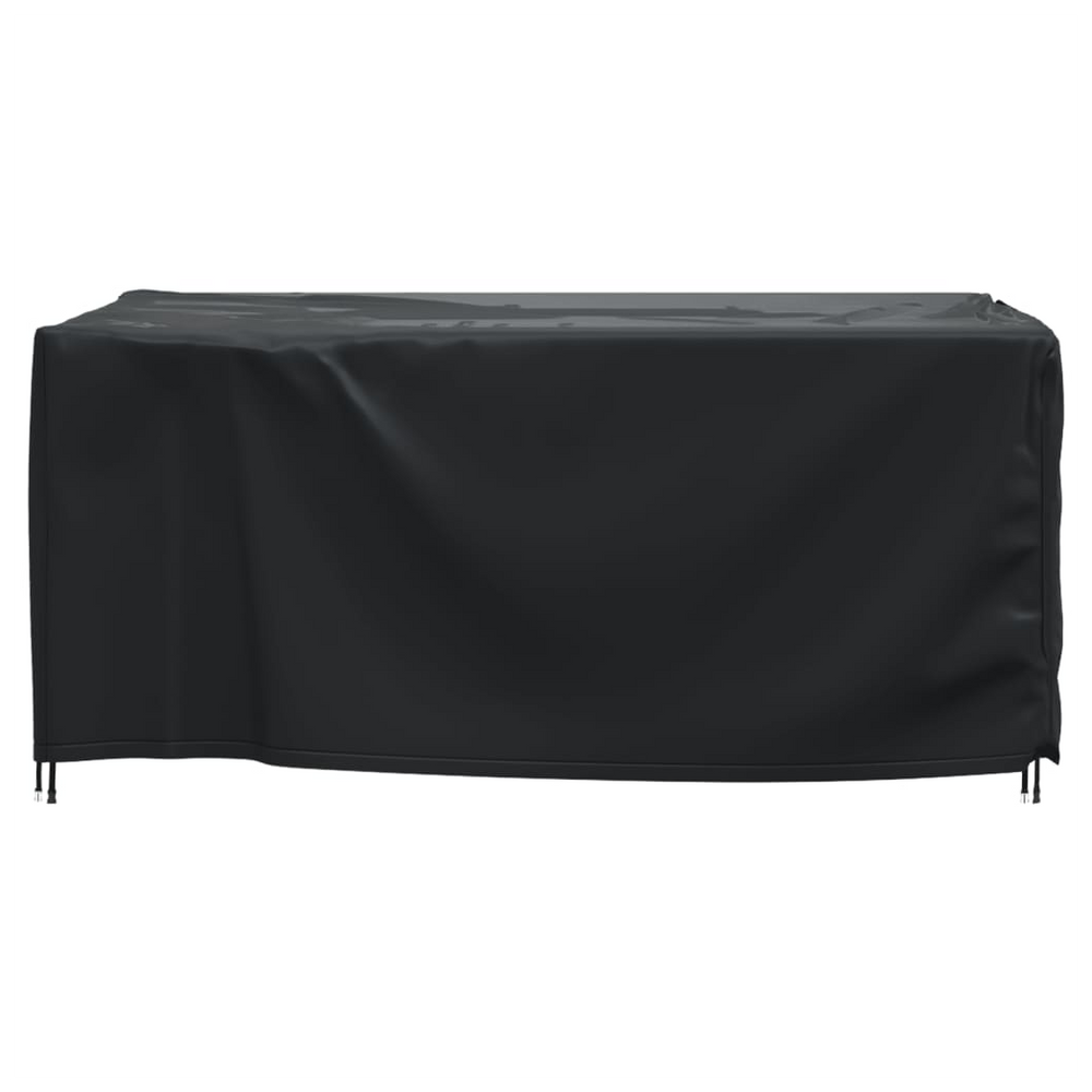 vidaXL Garden Furniture Cover Black 180x140x90 cm Waterproof 420D - anydaydirect