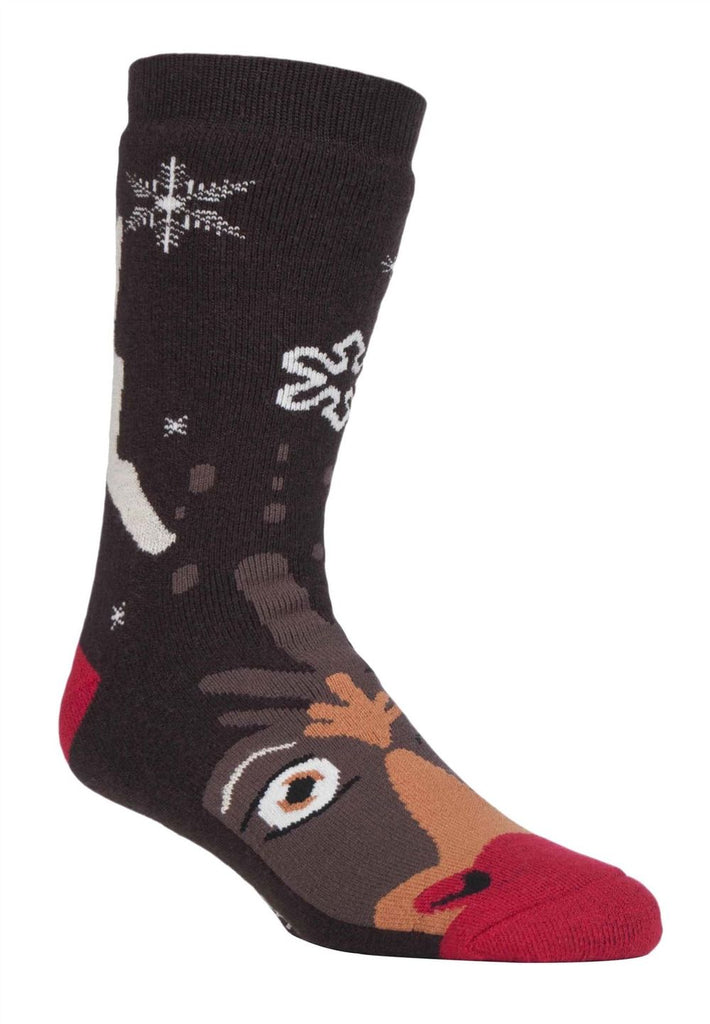 Heat Holders - Ladies Christmas Socks - anydaydirect