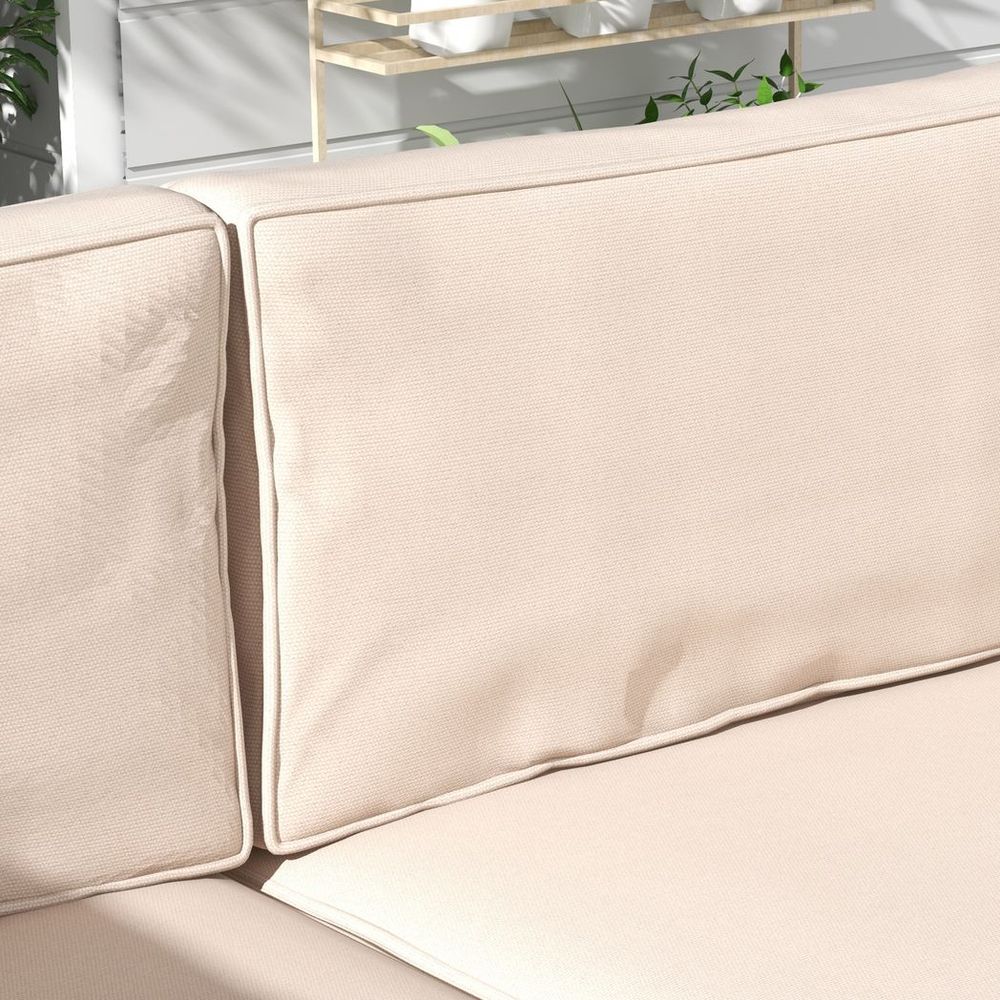 Outsunny Replacement Cushions for Outdoor Furniture Garden Seat Cushion Pad - anydaydirect
