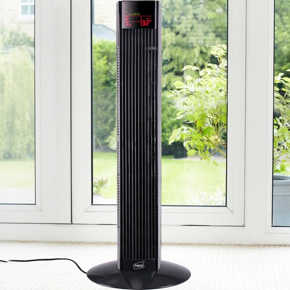 36” Free Standing 3 Speed Tower Fan with Remote Control - anydaydirect