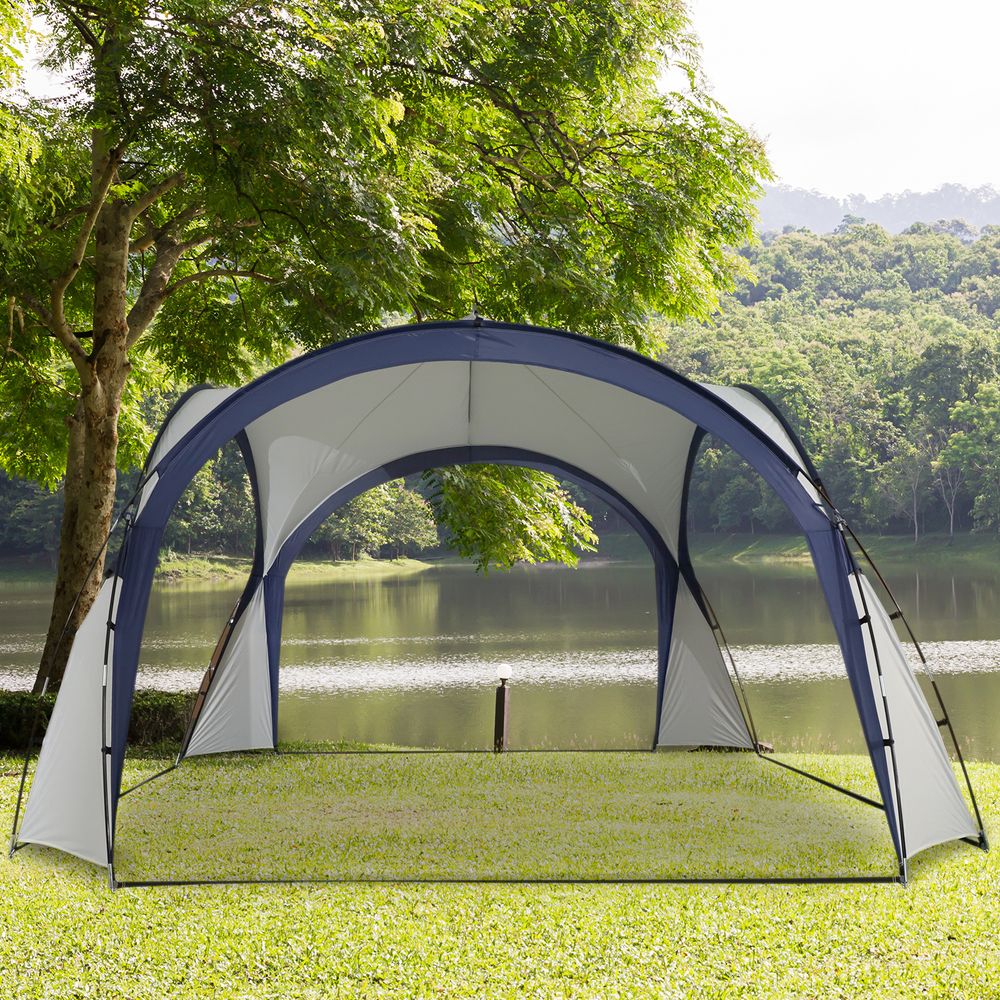 Outdoor Gazebo Event Dome Shelter Party Tent for Garden Outsunny - anydaydirect