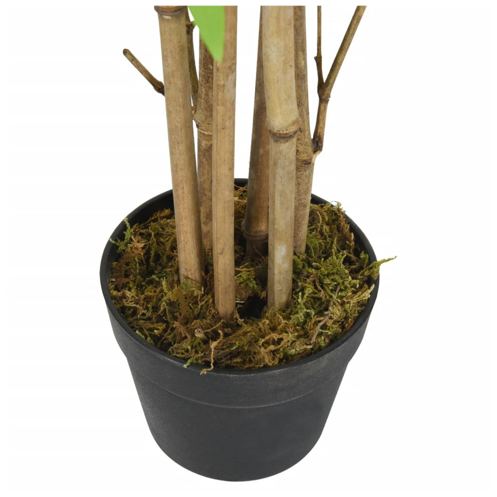 vidaXL Artificial Bamboo Tree 368 Leaves 80 cm Green - anydaydirect