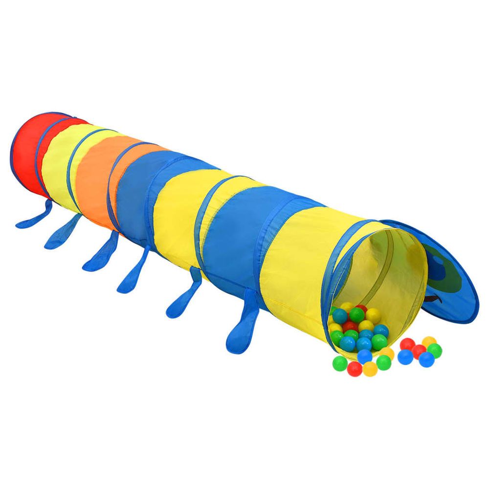 Children Play Tunnel Multicolour 245 cm Polyester - anydaydirect
