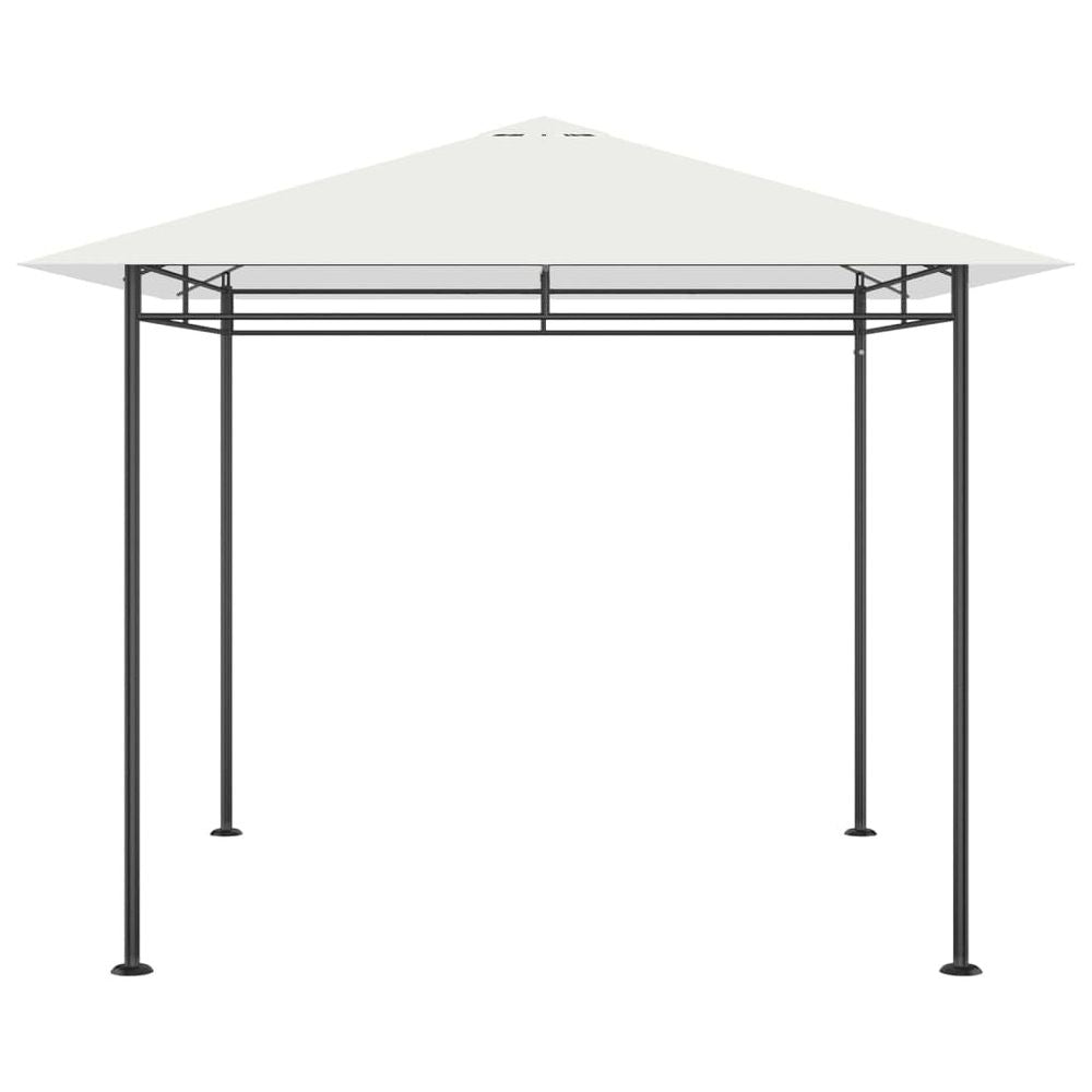 Gazebo 3x3x2.7 m Cream Taupe & Anthracite 180 g/m² - anydaydirect