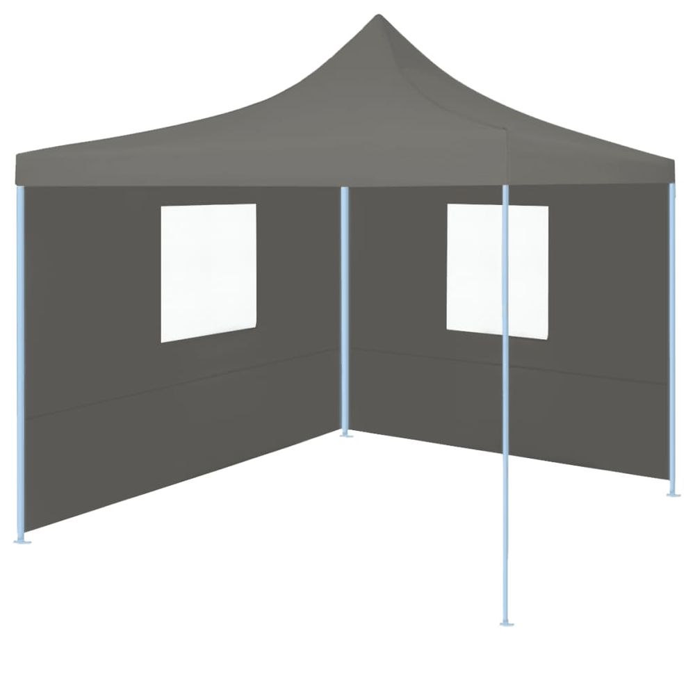 Foldable Tent with 2 Walls 3x3 m Cream - anydaydirect