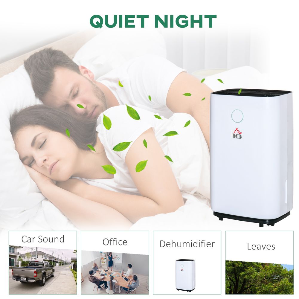 16L/Day 4000ML Portable Quiet Dehumidifier Home Laundry Room Electric Moisture - anydaydirect