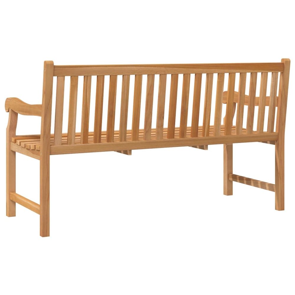 Garden Bench 150 cm Solid Teak Wood - anydaydirect