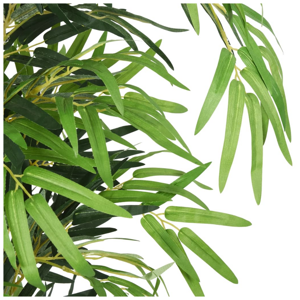 vidaXL Artificial Bamboo Tree 1605 Leaves 180 cm Green - anydaydirect