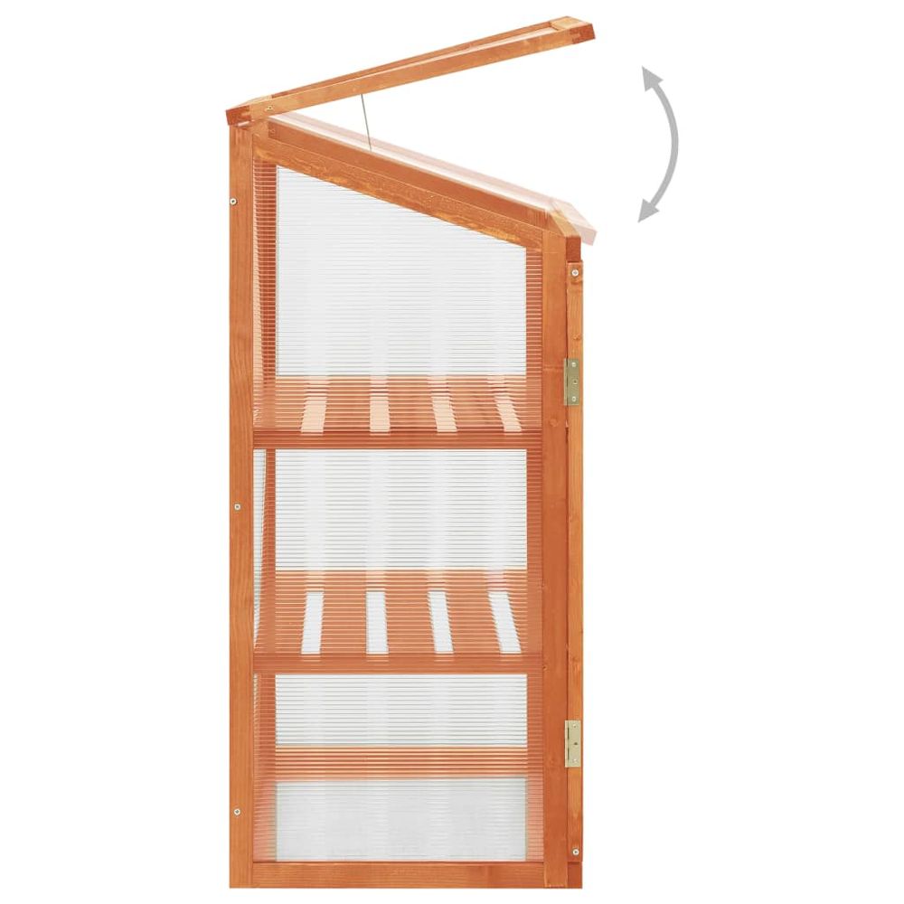 Greenhouse 60x45x100 cm Firwood - anydaydirect